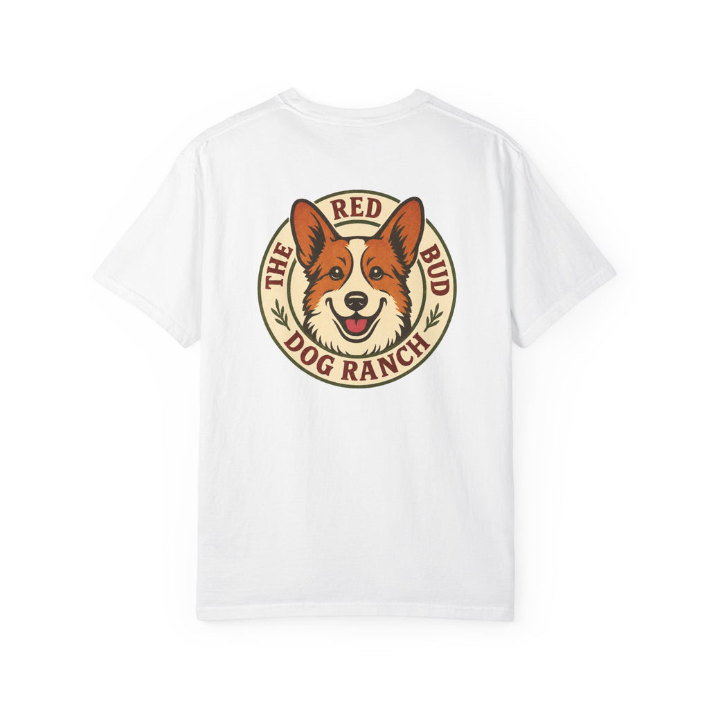Red Bud Dog Ranch Logo Comfort Colors T-Shirt (Unisex)