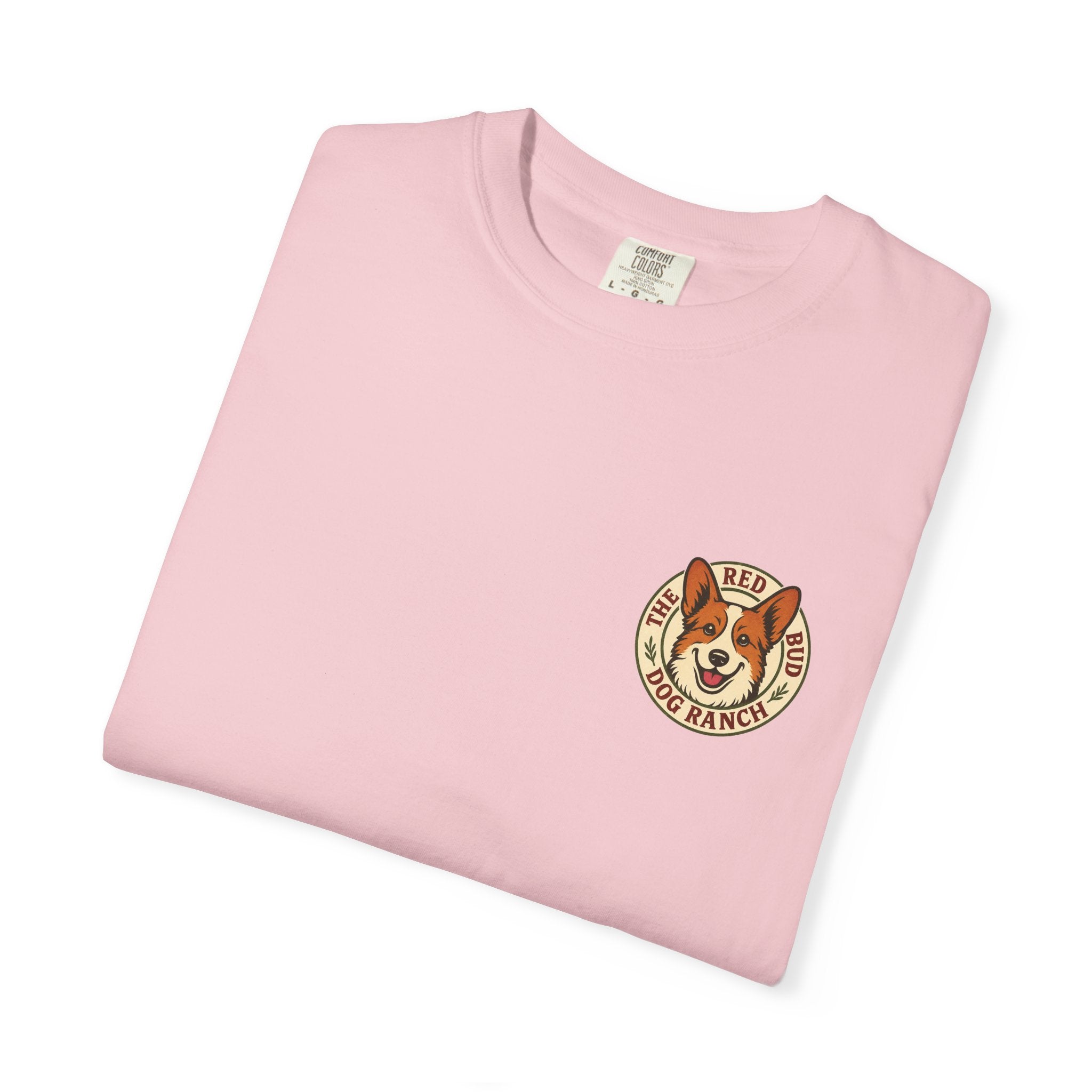 Red Bud Dog Ranch Logo Comfort Colors T-Shirt (Unisex)
