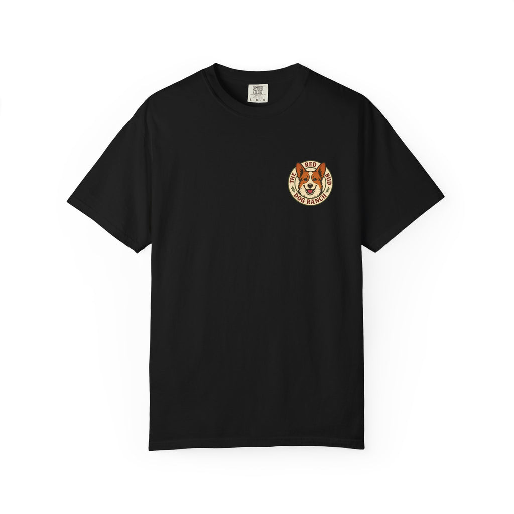 Red Bud Dog Ranch Logo Comfort Colors T-Shirt (Unisex)