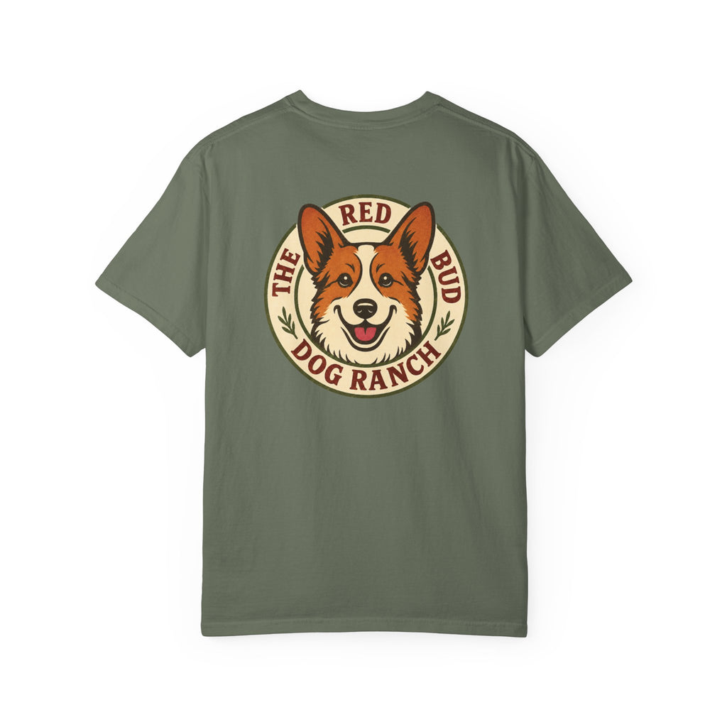 Red Bud Dog Ranch Logo Comfort Colors T-Shirt (Unisex)
