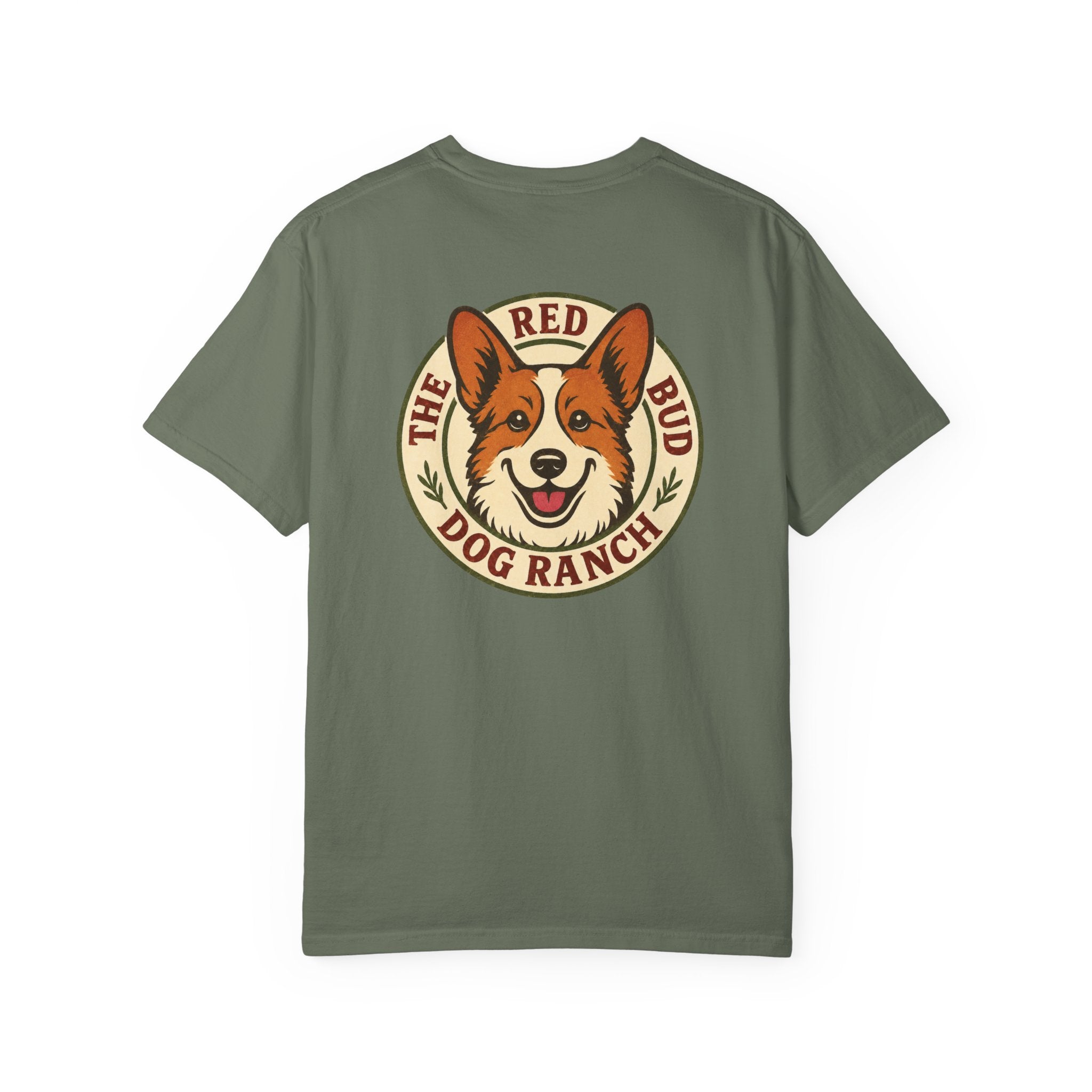 Red Bud Dog Ranch Logo Comfort Colors T-Shirt (Unisex)
