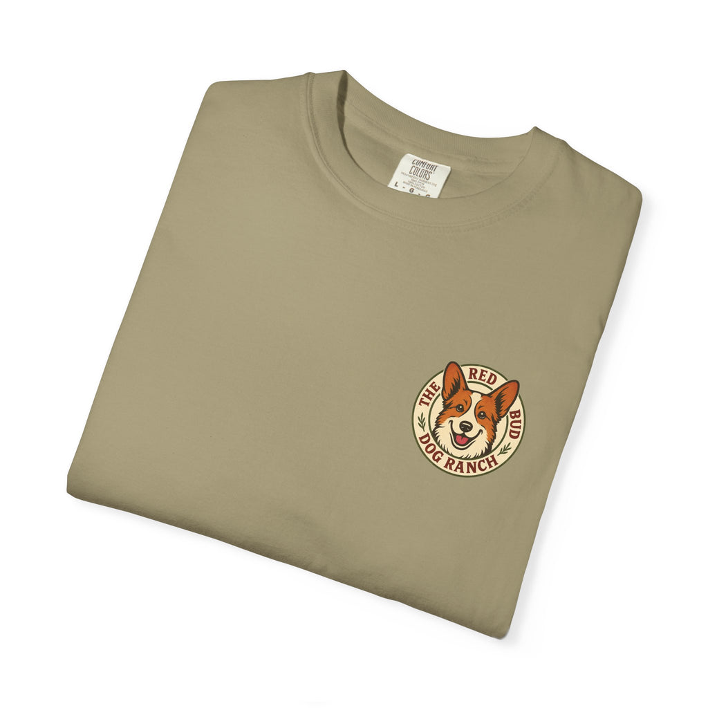Red Bud Dog Ranch Logo Comfort Colors T-Shirt (Unisex)
