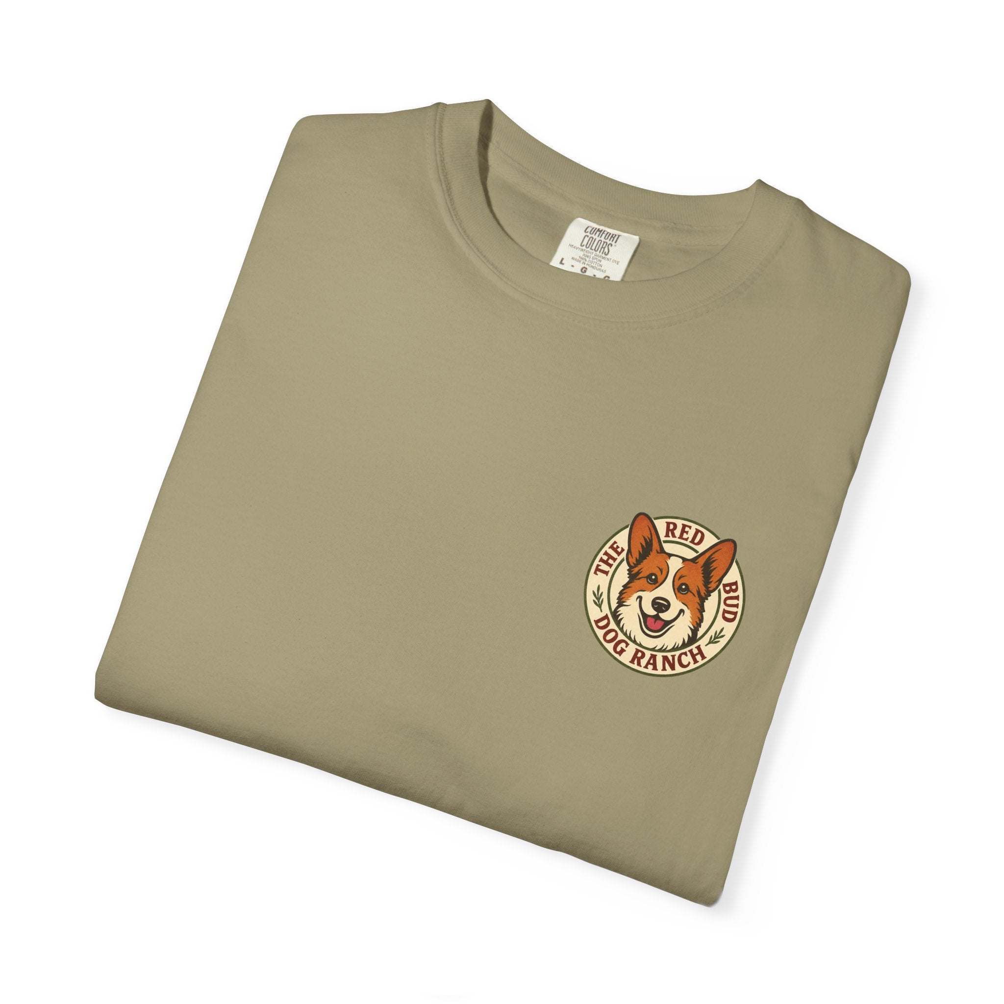Red Bud Dog Ranch Logo Comfort Colors T-Shirt (Unisex)