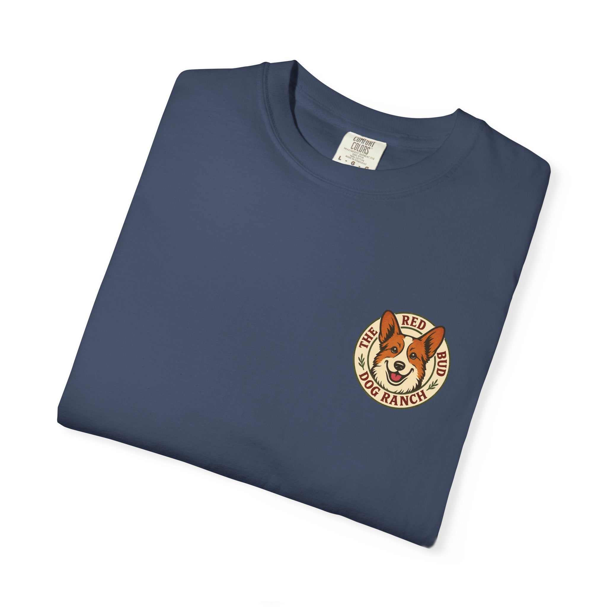 Red Bud Dog Ranch Logo Comfort Colors T-Shirt (Unisex)