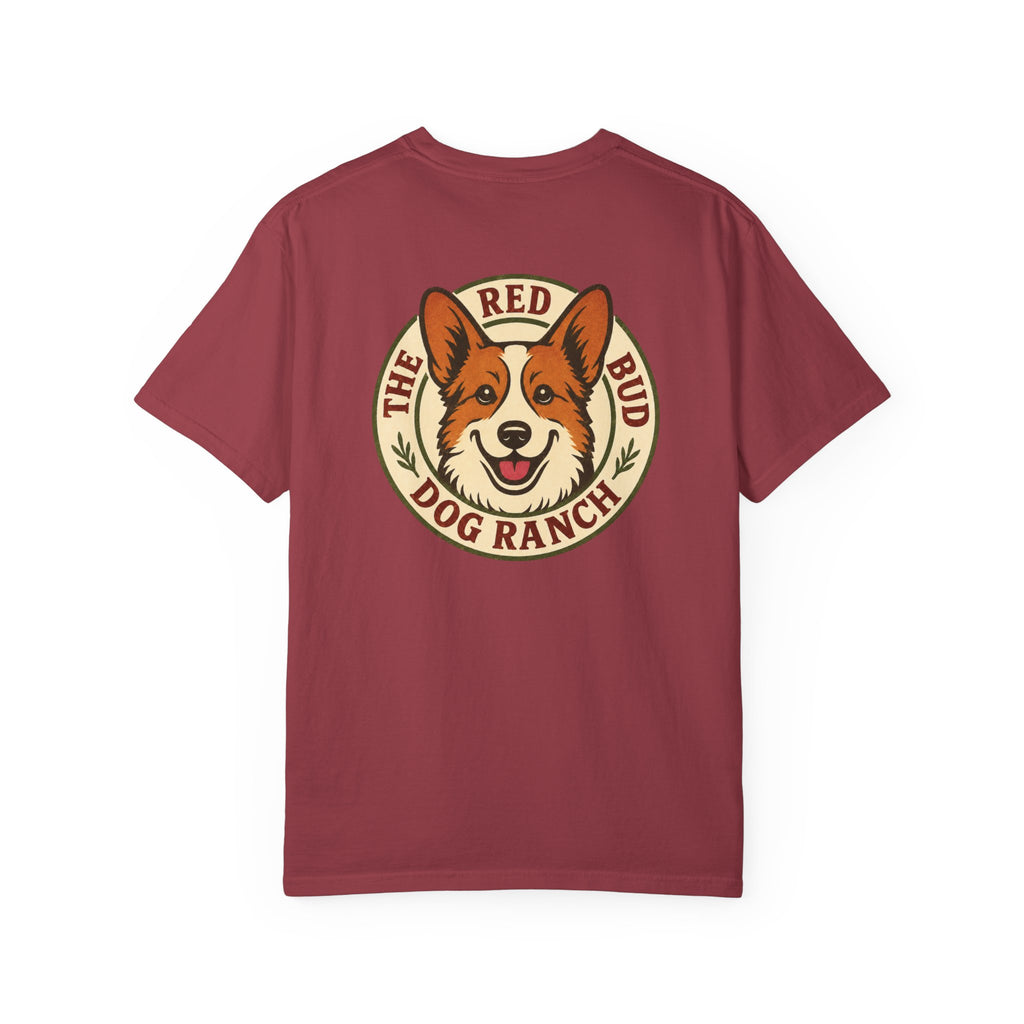 Red Bud Dog Ranch Logo Comfort Colors T-Shirt (Unisex)