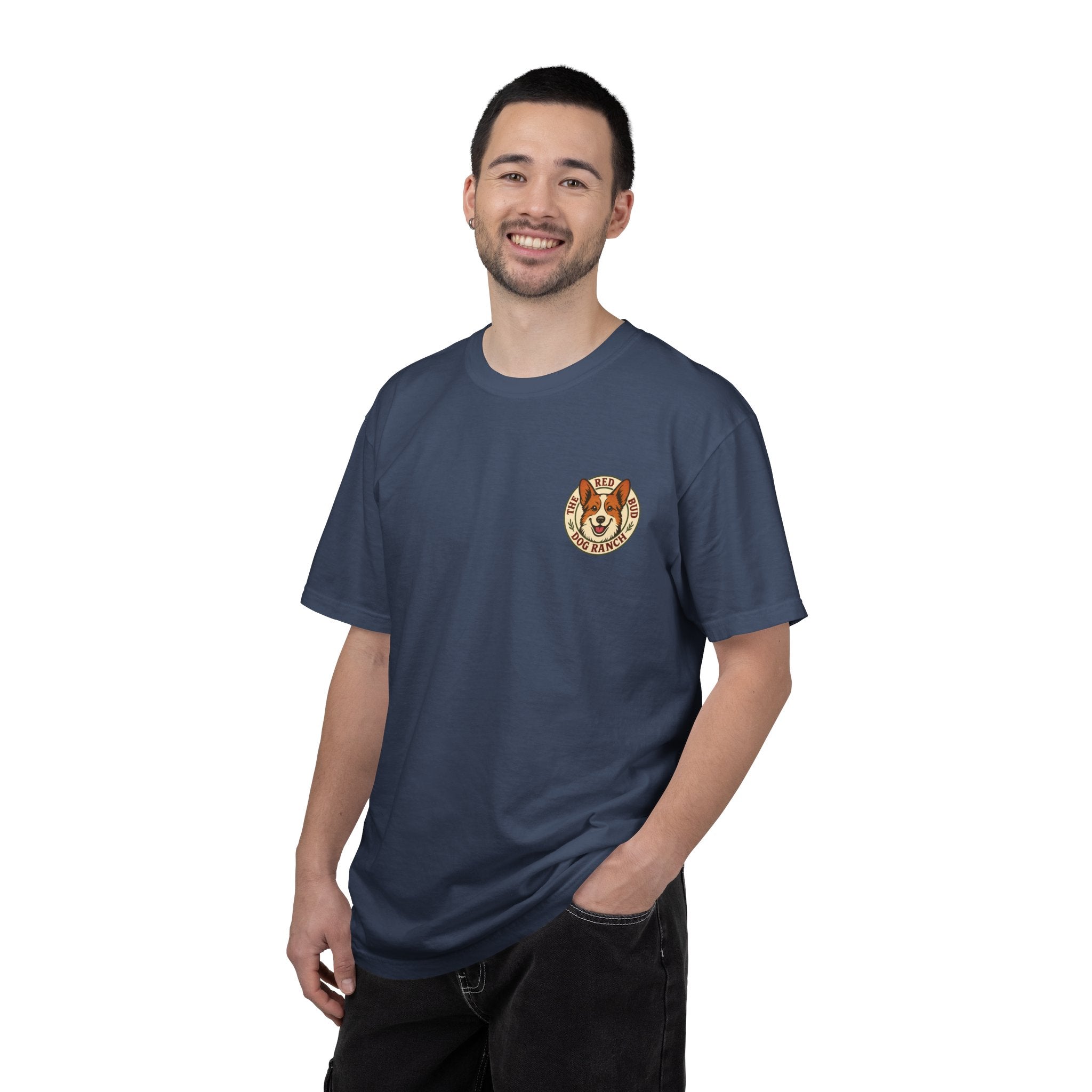 Red Bud Dog Ranch Logo Comfort Colors T-Shirt (Unisex)