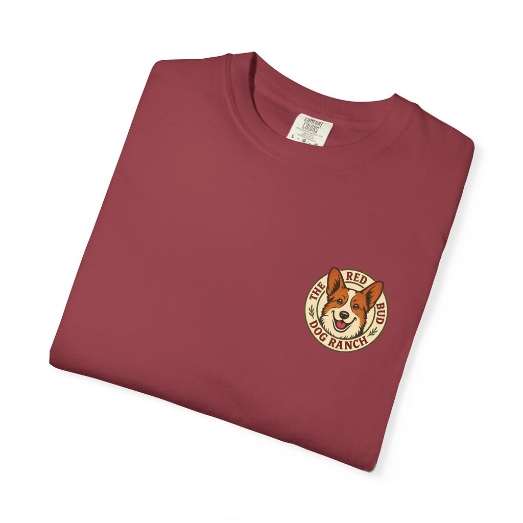 Red Bud Dog Ranch Logo Comfort Colors T-Shirt (Unisex)
