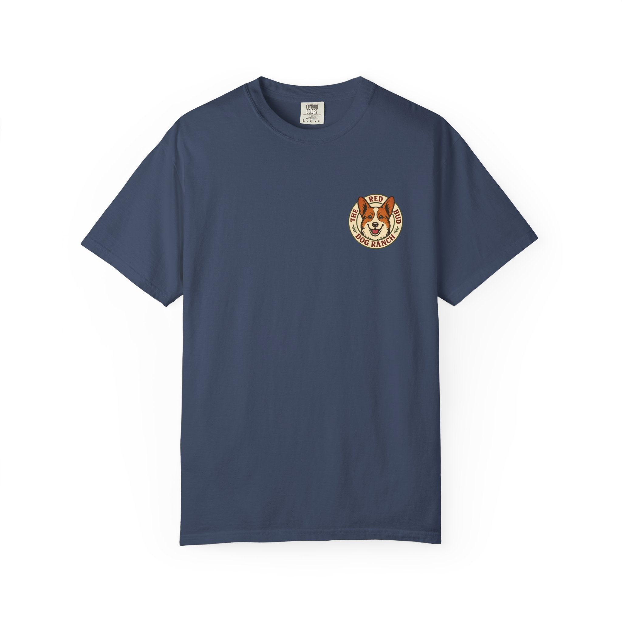 Red Bud Dog Ranch Logo Comfort Colors T-Shirt (Unisex)