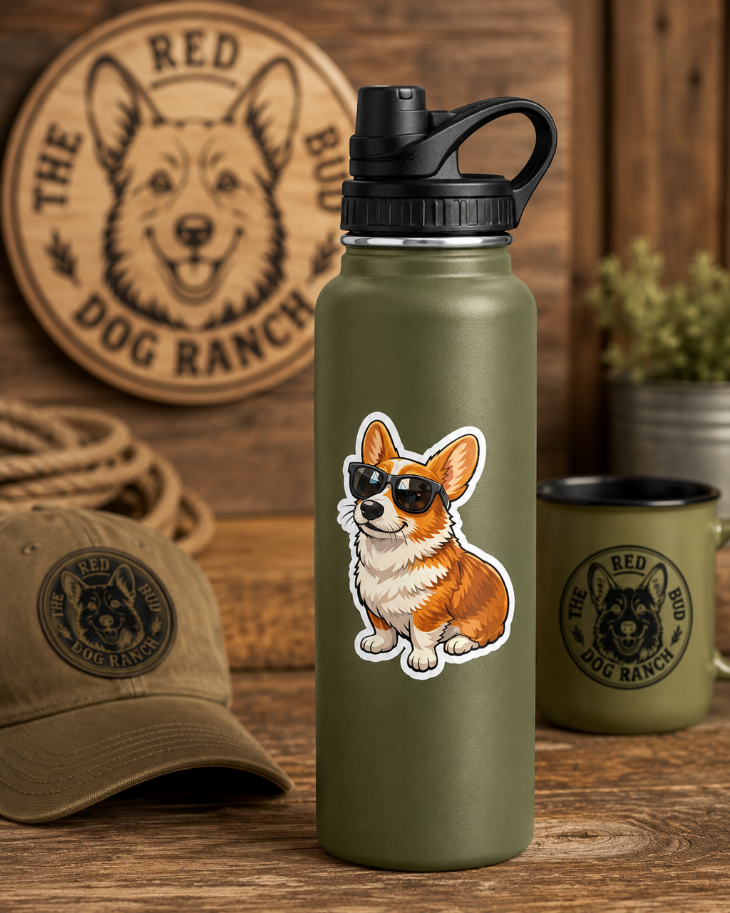Red Dead "The Buddy" in Shades - Sticker
